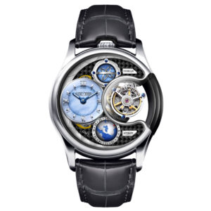 メモリジン ステラ トゥールビヨン 腕時計 AT1118-SSBKBKR